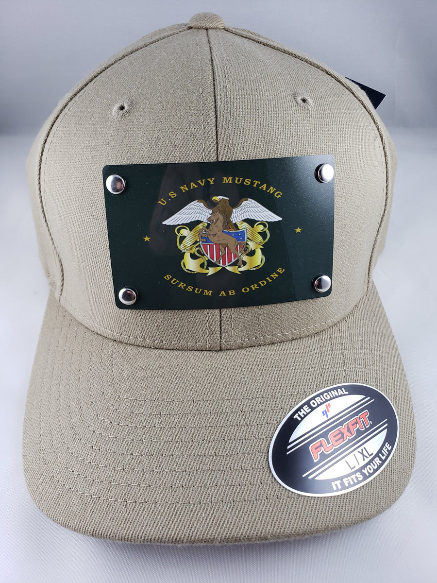 U.S. Navy Mustang Flex Fit Hat – Mustang Loot