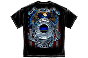 Honor our fallen officers Short Sleeve T Shirt