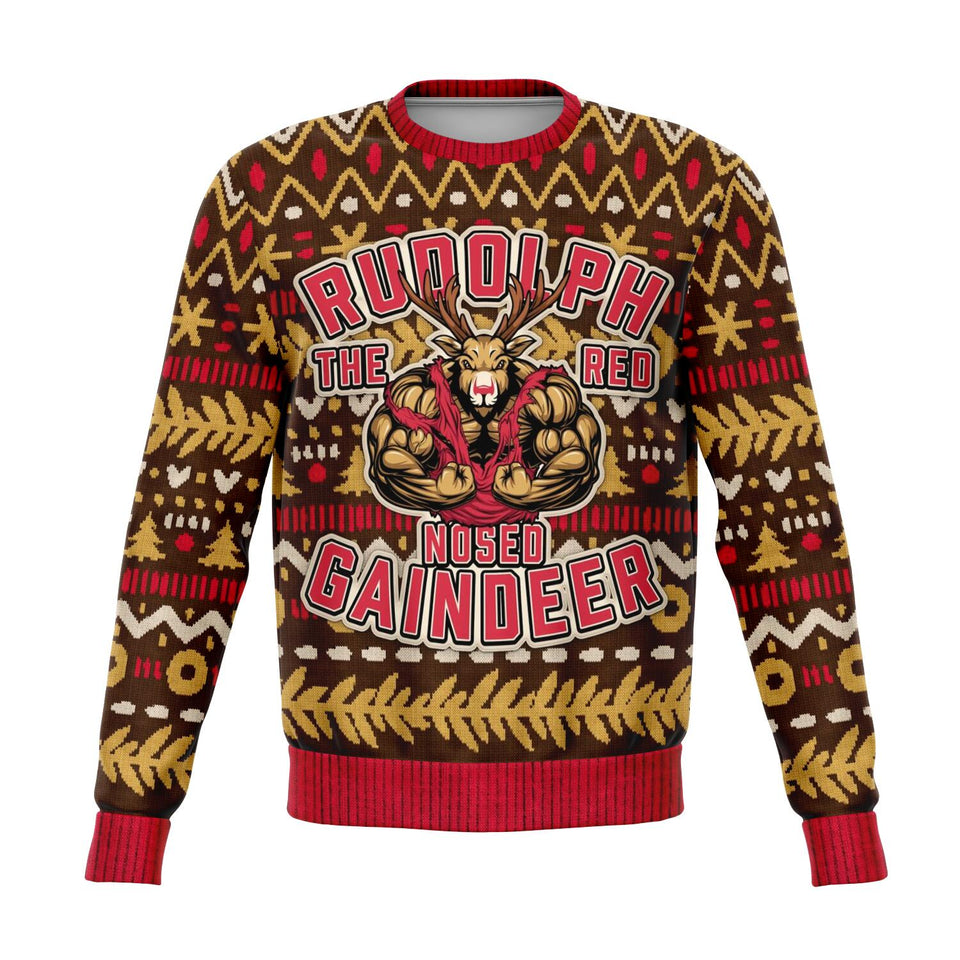 Rudolph The Red Nose Gaindeer Christmas Sweatshirt