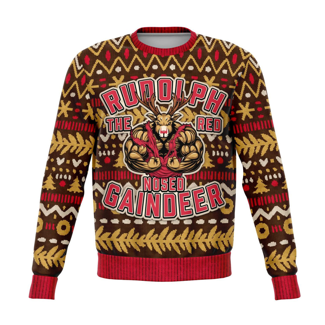 Rudolph The Red Nose Gaindeer Christmas Sweatshirt