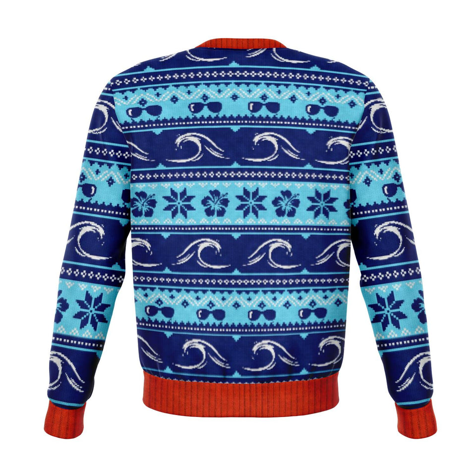 Jingle Bells Surfing Swells Christmas Sweatshirt