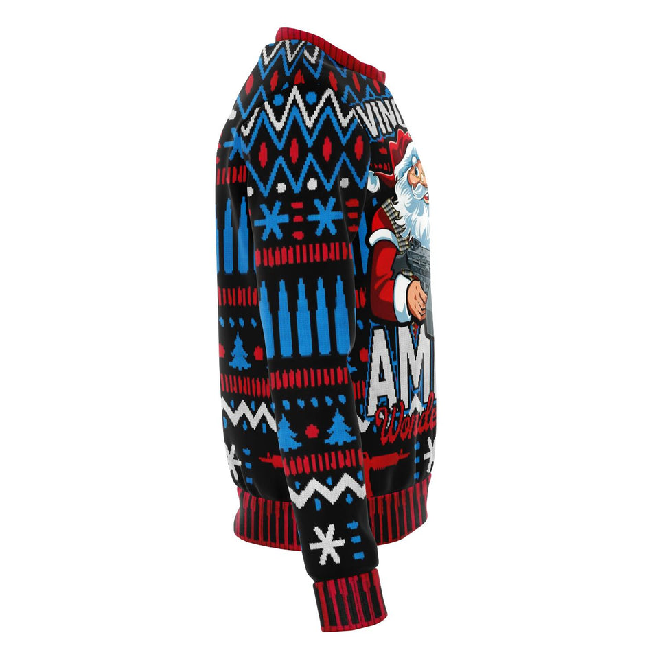 Livin' In An Ammo Wonderland Christmas Sweatshirt