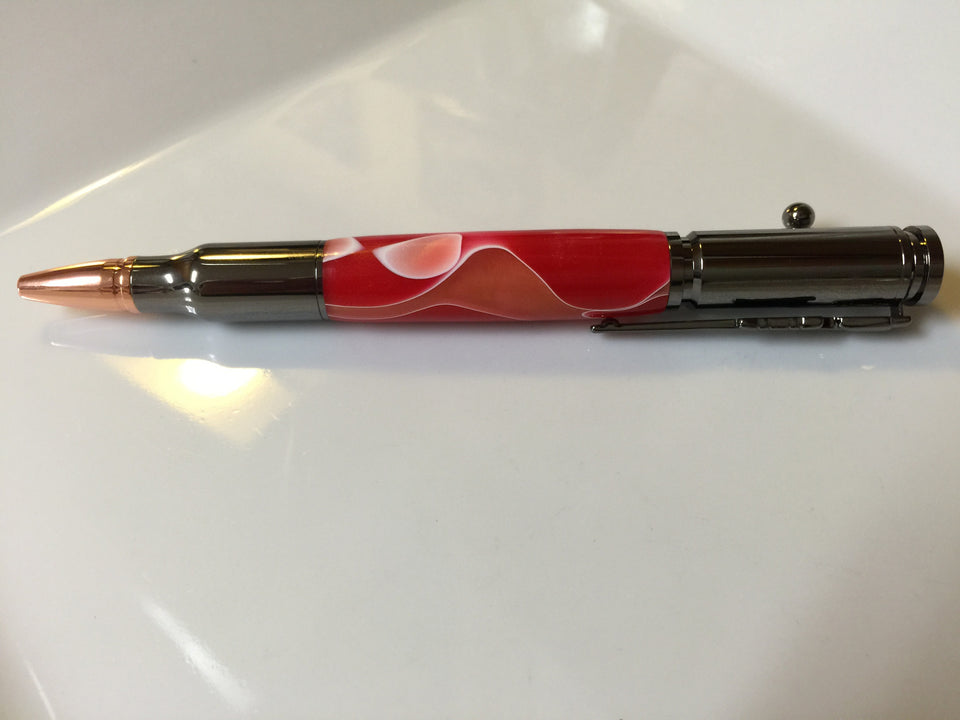 Custom made 30 Caliber Bolt Action Pens *Made to order*