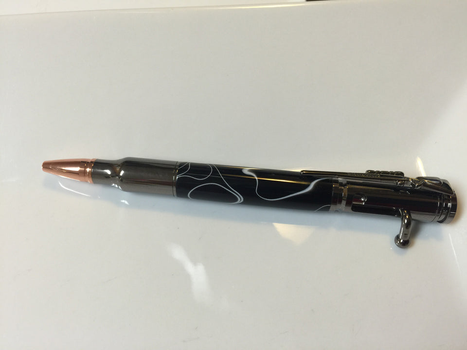 Custom made 30 Caliber Bolt Action Pens *Made to order*