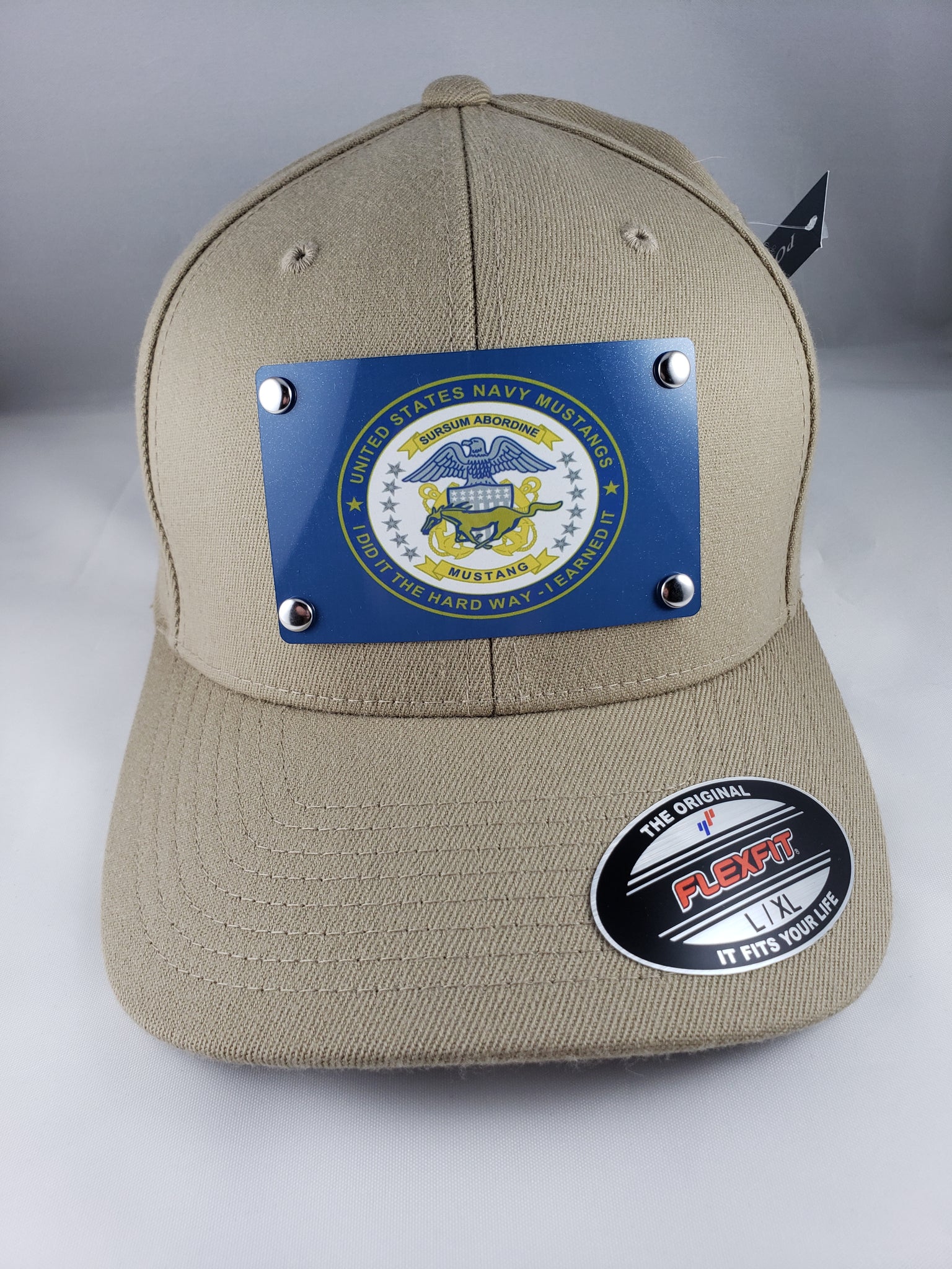 U.S. Navy Mustang Flex Fit Hat – Mustang Loot