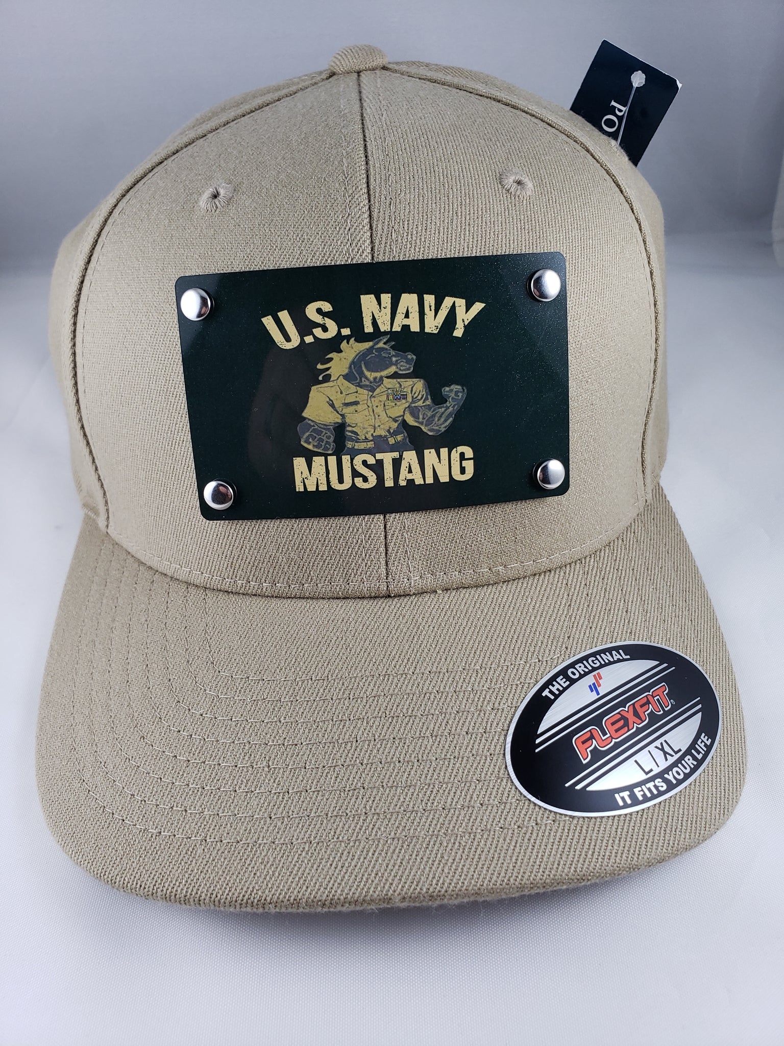 U.S. Navy Mustang Flex Fit Hat – Mustang Loot