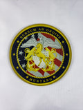 U.S. Navy Mustang Round Glass Coaster (Sets of Four and Sets of Two)