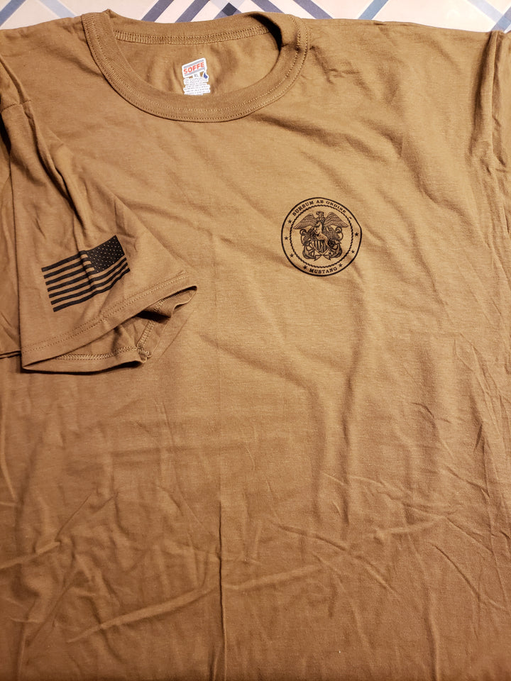 Navy Mustang Soffe Brand T-shirt