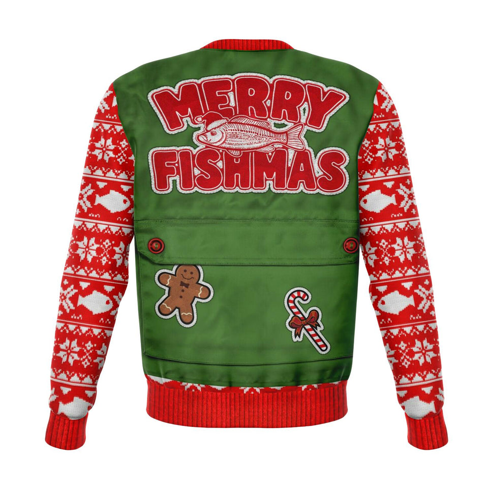 Merry Fishmas Christmas Sweatshirt