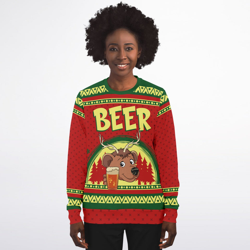 BEER Christmas Sweatshirt
