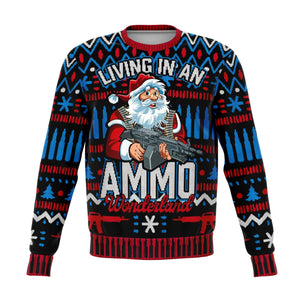 Livin' In An Ammo Wonderland Christmas Sweatshirt