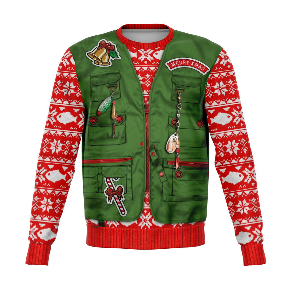 Merry Fishmas Christmas Sweatshirt