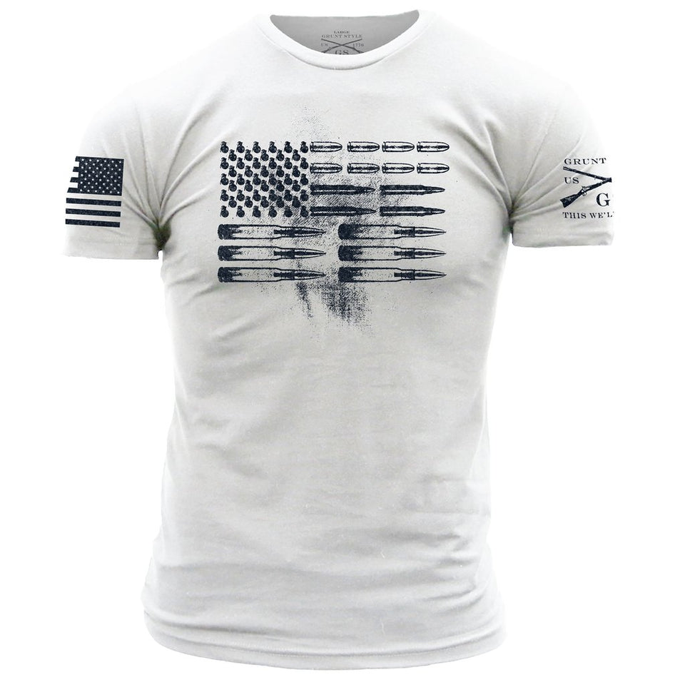 Grunt Style Ammo Flag - White