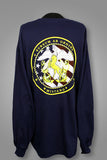 Navy Blue Long Sleeve Mustang T-Shirt