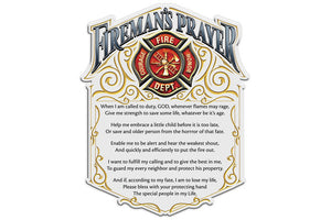 Fireman's Prayer Fire Department Reflective Decal