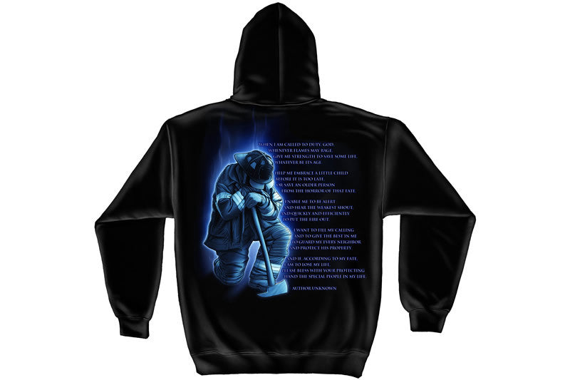 Fireman's Prayer Hooded Sweatshirt
