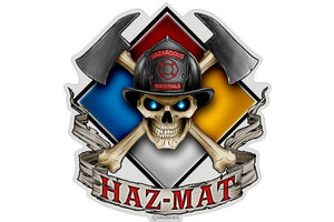 HazMat Hazardous Materials Reflective Decal