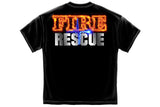 Fire Rescue full front Maltese Short Sleeve T Shirt