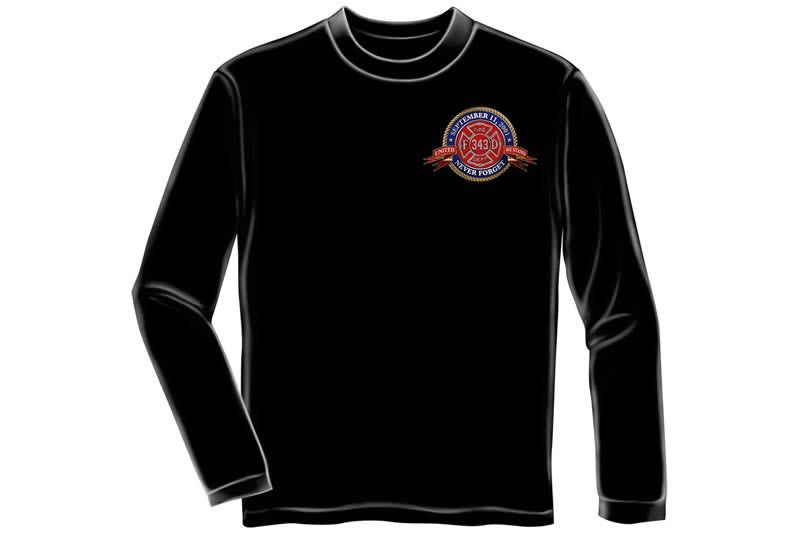 Firefighter Badge Of Honor Long Sleeve T-Shirt