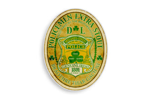 Ireland's Finest Police. Policemen Extra Stout Reflective Decal