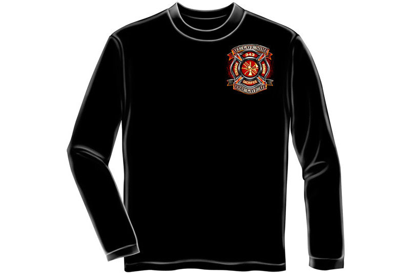 True Hero Firefighter Long Sleeve T-Shirt