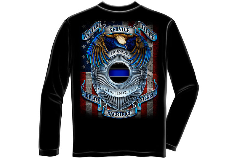 Honor our fallen officers Long Sleeve T-Shirt