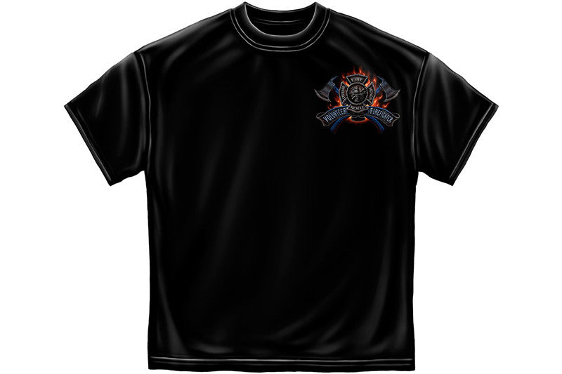 Volunteer Fire Eagle Short Sleeve T Shirt