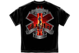 Red High Honor EMS Tribute Short Sleeve T Shirt