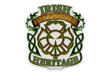 Irish Firefighter Heritage Reflective Decal