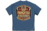 Firefighter Denim Fade Short Sleeve T Shirt