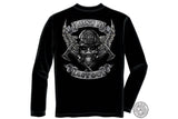 Steel Fire wings With Foil Stamp Long Sleeve T-Shirt