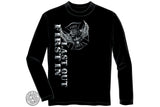 Steel Fire wings With Foil Stamp Long Sleeve T-Shirt