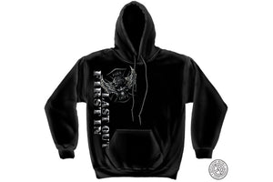 Steel Fire wings With Foil Stamp Hooded Sweatshirt