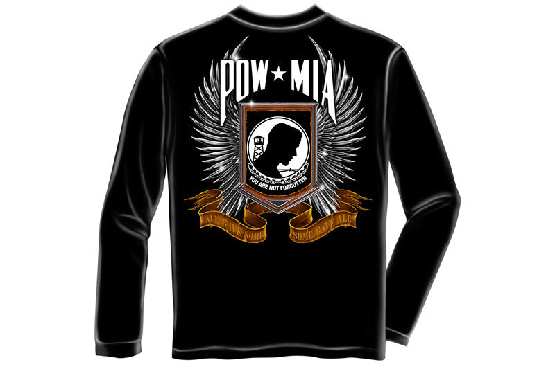 POW CHROME WINGS Long Sleeve T-Shirt
