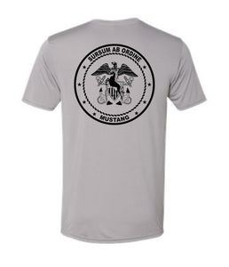 U.S. Navy Mustang Gildan Brand Polyester Moisture Wicking T-shirt