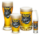 U.S. Marine Corps Never Retreat Never Surrender Glassware Set