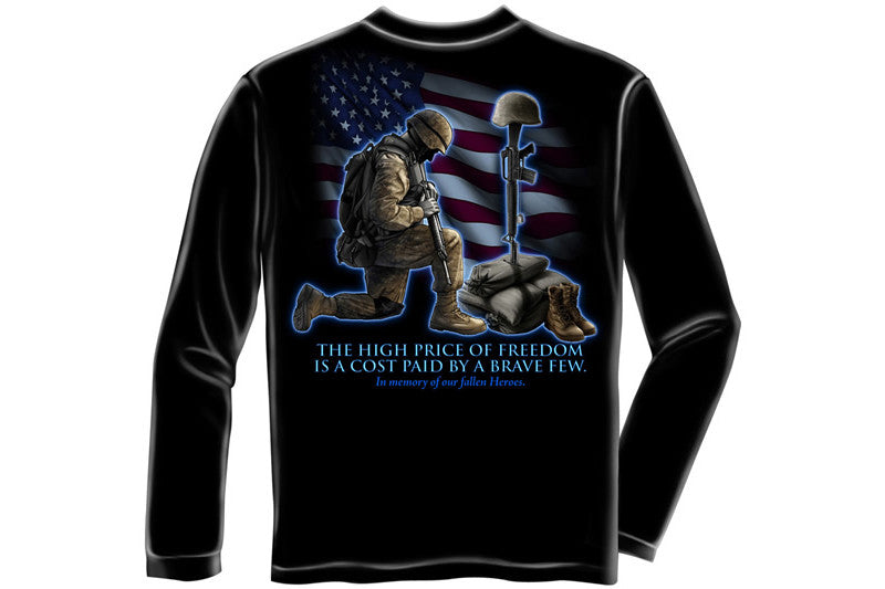 Soldiers Cross Long Sleeve T-Shirt