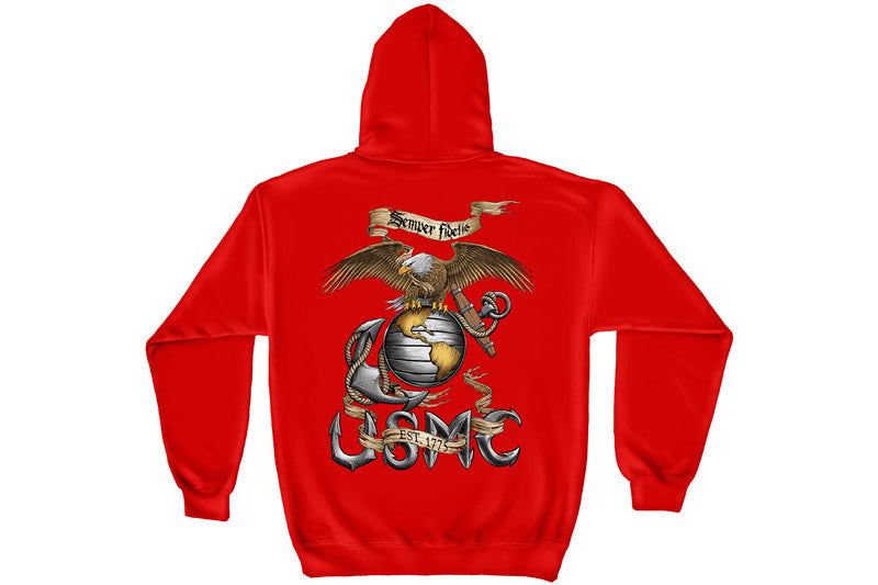SHIRTS EAGLE USMC Hooded Sweatshirt