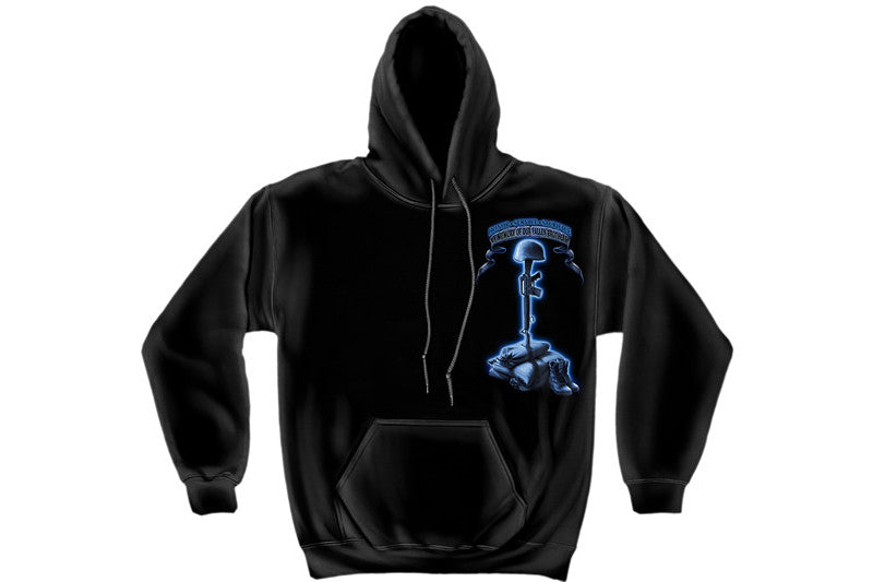 Soldier You Will Never Be Forgotten Hooded Sweatshirt