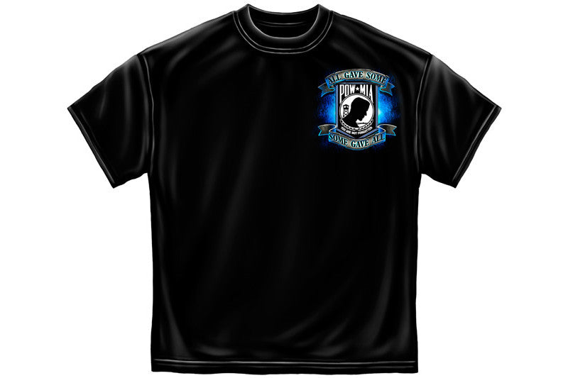 TRUE HEROS POW MIA Short Sleeve T Shirt