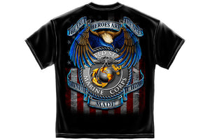 True hero MARINES Short Sleeve T Shirt