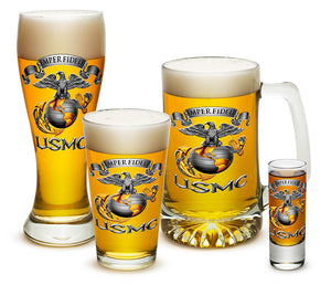 U. S. Marine Corps Semper Fidelis Glassware Set