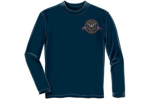 Navy The Sea is ours Long Sleeve T-Shirt