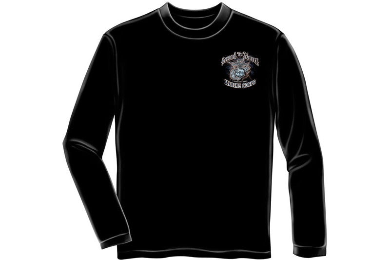 USMC Second to None Long Sleeve T-Shirt