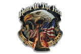 Home Of The Free Because Of The Brave Soldier Reflective Decal