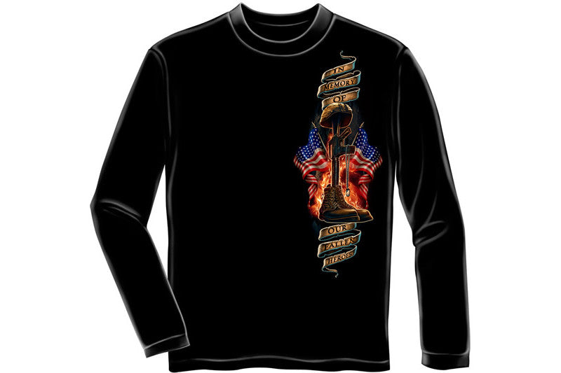 Home Of The Free Because Of The Brave Long Sleeve T-Shirt