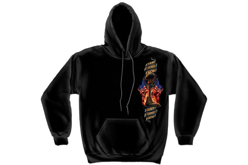Home Of The Free Because Of The Brave Hooded Sweatshirt