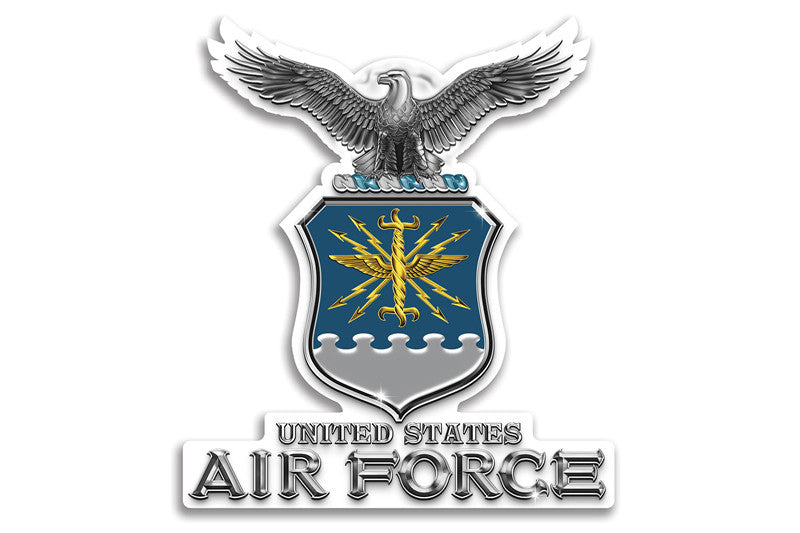 U.S Air Force Reflective Decal USAF Missile