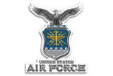 U.S Air Force Reflective Decal USAF Missile