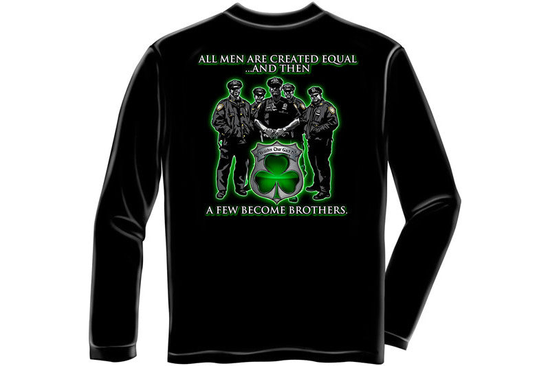 Policeman's Brotherhood Irish Long Sleeve T-Shirt